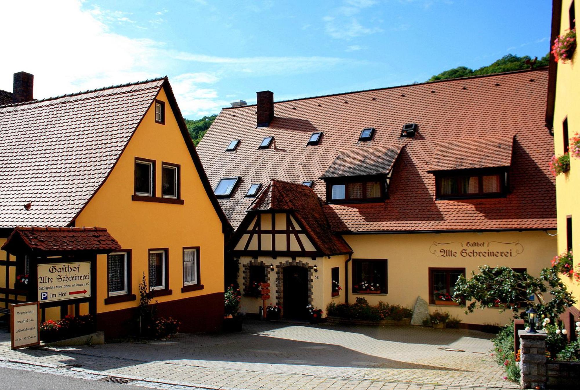 Gasthof Alte Schreinerei Rothenburg ob der Tauber Eksteriør bilde